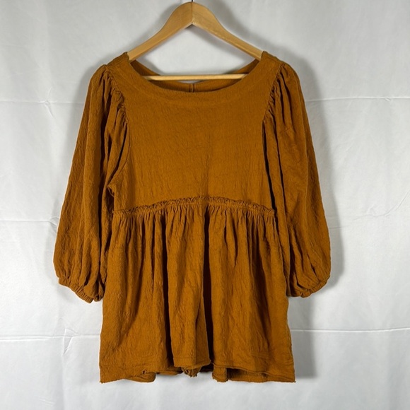 Free People Beach Beyond Obsessed Romper XS Brown - Picture 2 of 12